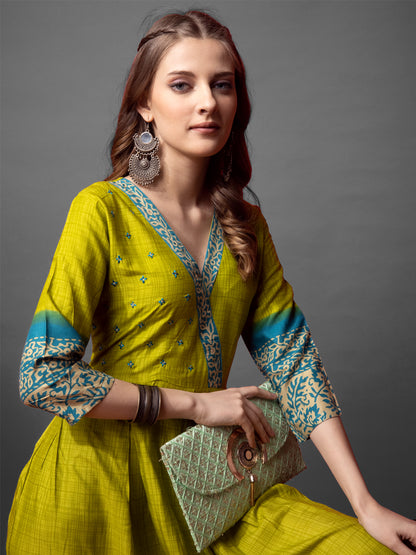 Dress Gown | Hand Embroidered | Naarikaa