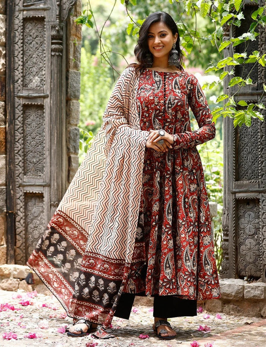 Dupatta Kurti Set