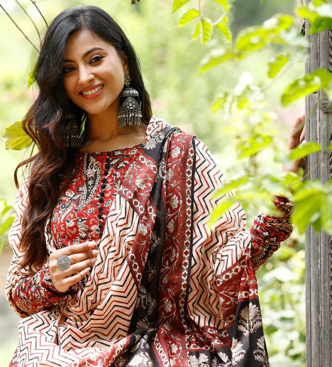 Dupatta Kurti Set