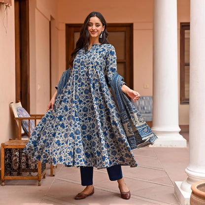 Dupatta Kurti Set