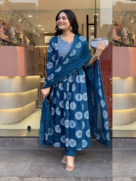 Dupatta Kurti Set