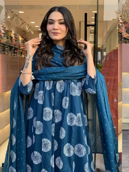Dupatta Kurti Set