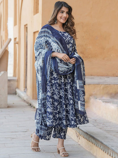 Dupatta Kurti Set