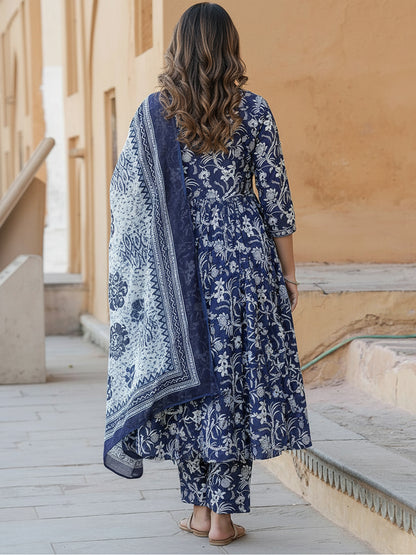 Dupatta Kurti Set