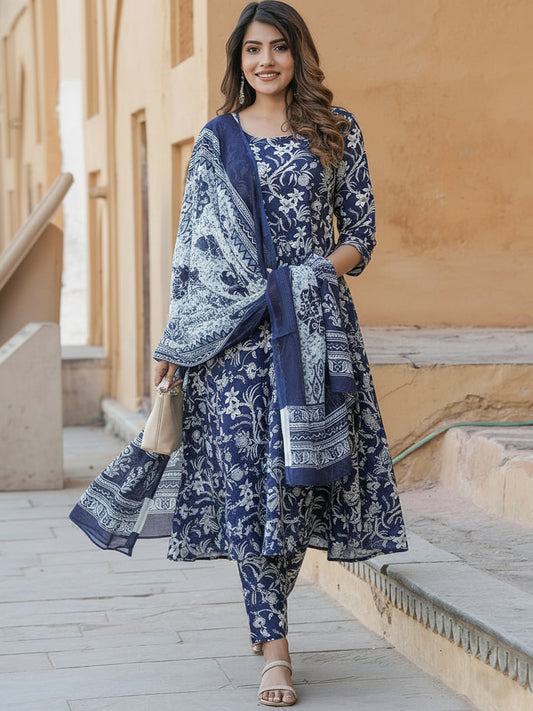 Dupatta Kurti Set