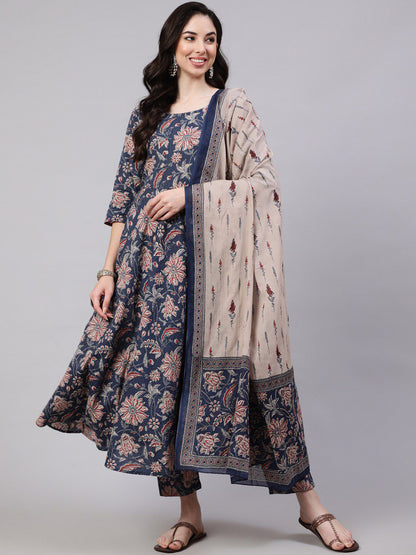 Dupatta Kurti Set