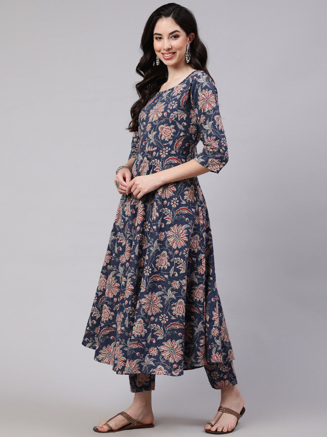 Dupatta Kurti Set