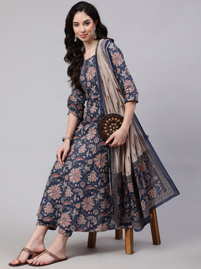 Dupatta Kurti Set