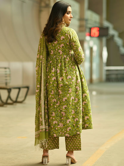Dupatta Kurti Set
